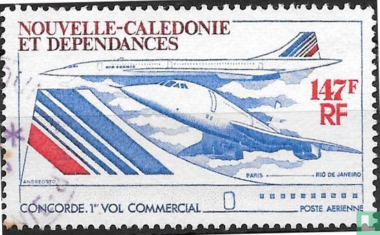 Concorde - the first commercial flight