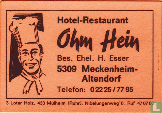Ohm Hein - H. Esser