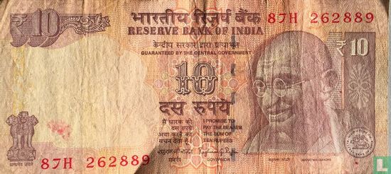 India 10 Rupees 2014 (S) - Afbeelding 1