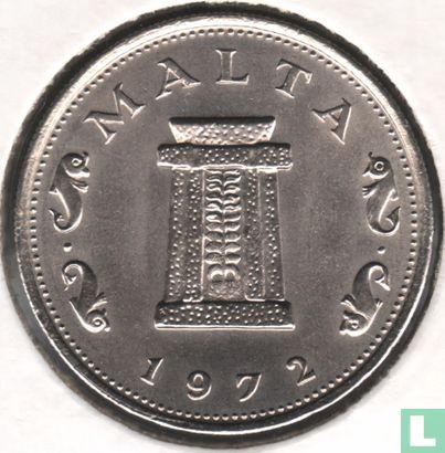 Malta 5 cents 1972 - Afbeelding 1
