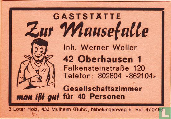 Zur Mausefalle - Werner Weller