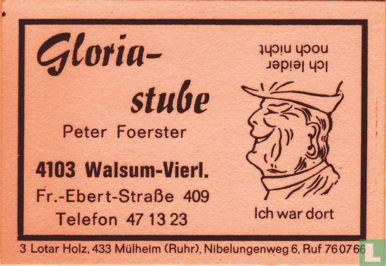 Gloria-stube - Peter Foerster
