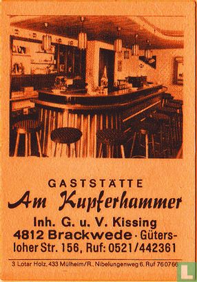 Am Kupferhammer - G.u.V. Kissing