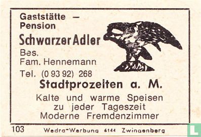 Schwarzer Adler - Fam. Hennemann