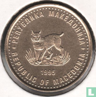 Macedonië 5 denari 1995 (messing) "FAO"  - Afbeelding 1