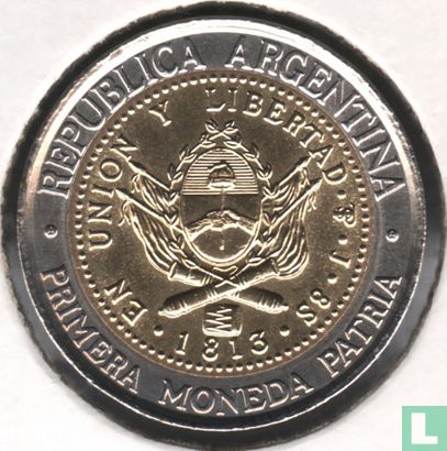 Argentinië 1 peso 1994 - Afbeelding 2