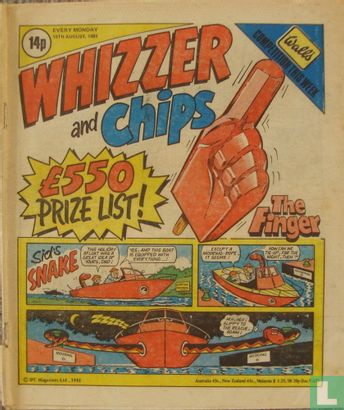 Whizzer and Chips 15th August 1981 - Afbeelding 1