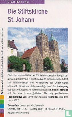 Die Stiftskirche St. Johann / Pizzahaus - Afbeelding 1