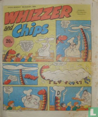 Whizzer and Chips 4th August 1984 - Afbeelding 1