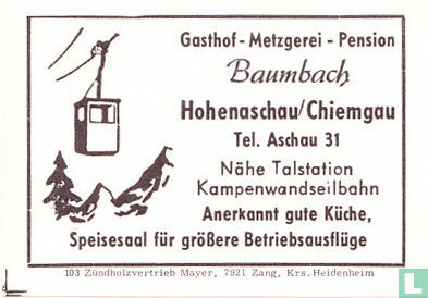 Gasthof Baumbach