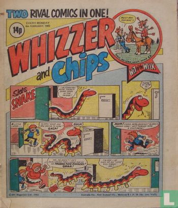 Whizzer and Chips 6th February 1982 - Afbeelding 1
