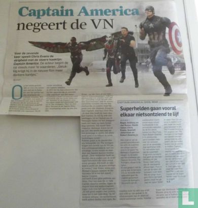 Captain America negeert de VN - Afbeelding 1