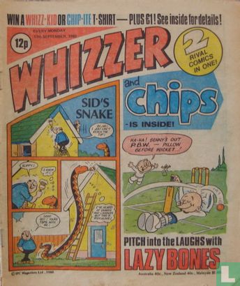 Whizzer and Chips 13th September 1980 - Afbeelding 1