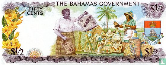 Bahamas 50 cents 1965 - Afbeelding 2