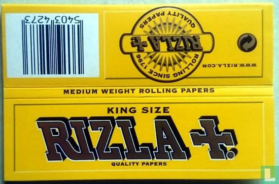 Rizla + King size Yellow  - Afbeelding 1