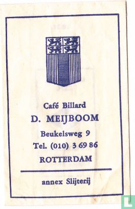 Café Billard D. Meijboom - Image 1