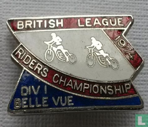 Britis League Riders Championship Bellevue 1974