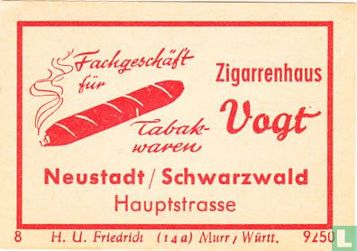 Zigarrenhaus Vogt