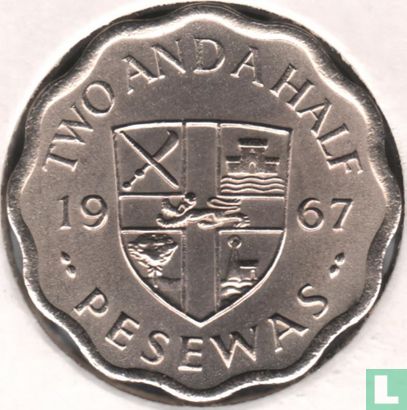 Ghana 2½ pesewas 1967 - Image 1