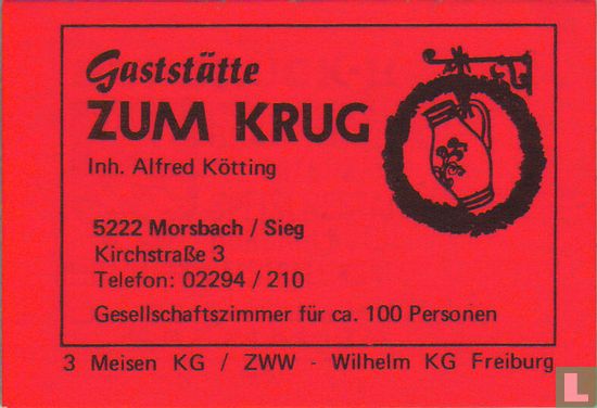 Zum Krug - Alfred Kötting
