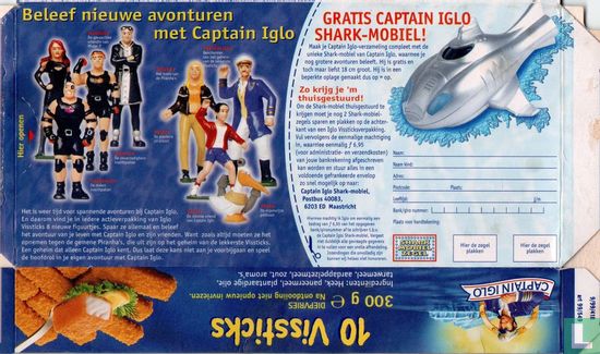 Captain Iglo vissticks verpakking - Afbeelding 2