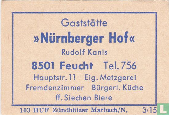 "Nürnberger Hof" - Rudolf Kanis
