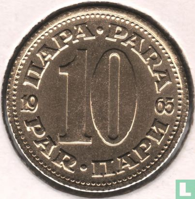 Yugoslavia 10 para 1965 - Image 1