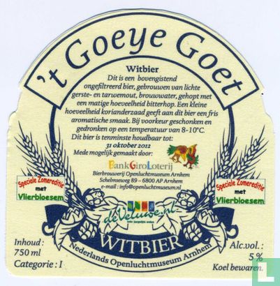 't Goeye Goet - Witbier