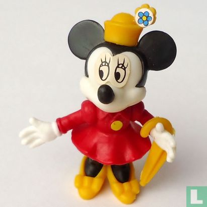 Minnie Mouse mit Regenschirm