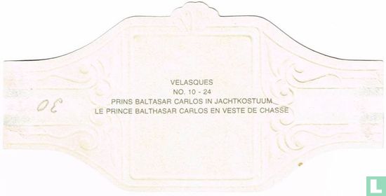 Prins Baltasar Carlos in jachtkostuum - Afbeelding 2