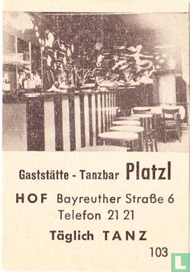 Gaststätte - Tanzbar Platzl