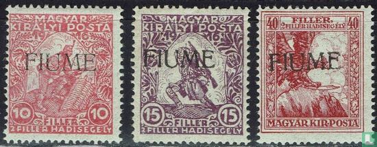 Victims of the war, with overprint