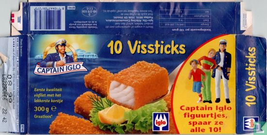 Captain Iglo vissticks verpakking - Afbeelding 1