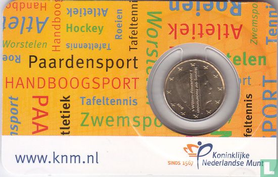 Nederland 0,10 euro 2016 (coincard) "Oranje geluksdubbeltje"  - Afbeelding 2