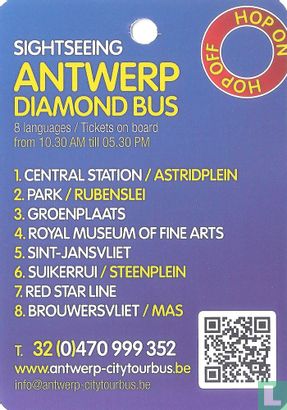 Antwerp Diamond Bus - Sightseeing  - Afbeelding 2