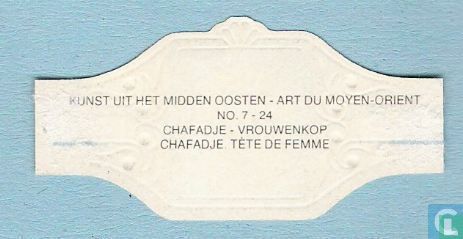 Chafadje - vrouwenkop - Afbeelding 2