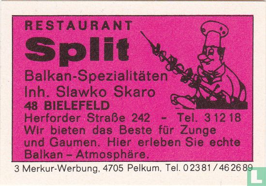 Restaurant Split - Slawko Skaro
