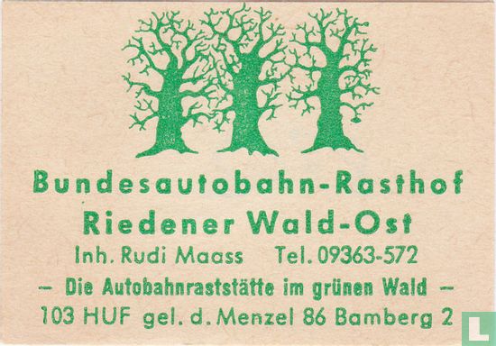 Riedener Wald -Ost - Rudi Maass