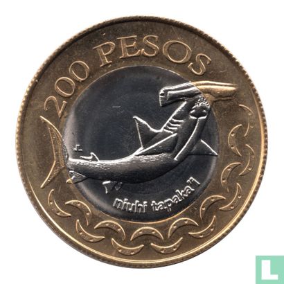 Easter Island 200 Pesos 2007 (Bi-Metal) - Image 1