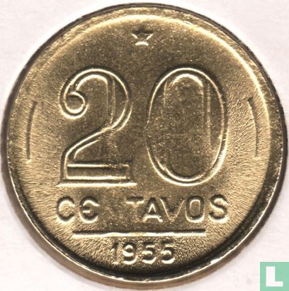 Brazilië 20 centavos 1955 - Afbeelding 1