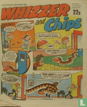 Whizzer and Chips 16th March 1985 - Afbeelding 1