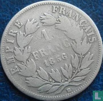 France 1 franc 1856 (BB) - Image 1