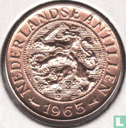 Antilles néerlandaises 1 cent 1965 - Image 1