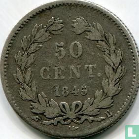 France 50 centimes 1845 (B) - Image 1