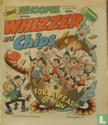 Whizzer and Chips 6th April 1985 - Afbeelding 1