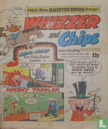 Whizzer and Chips 4th May 1985 - Afbeelding 1