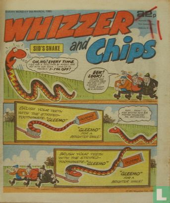 Whizzer and Chips 9th March 1985 - Afbeelding 1