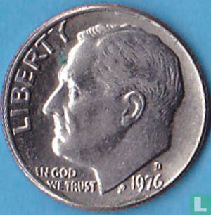 Vereinigte Staaten 1 Dime 1976 (D) - Bild 1