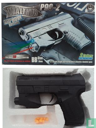 1:1 Scale high performance plastic model Gun Walter P99-2