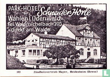 Park-hotel Schneider Horle